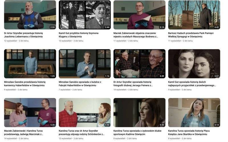 OŚWIĘCIM. 25 filmów, czyli nowe cyfrowe zwiedzanie Oszpicina