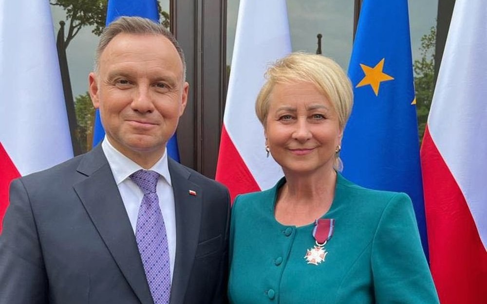 OŚWIĘCIM. Iwona Gibas została odznaczona Srebrnym Krzyżem Zasługi