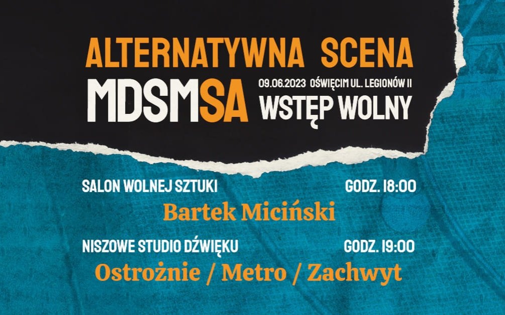 OŚWIĘCIM. Antywernisaż i aż 3 koncerty w MDSM