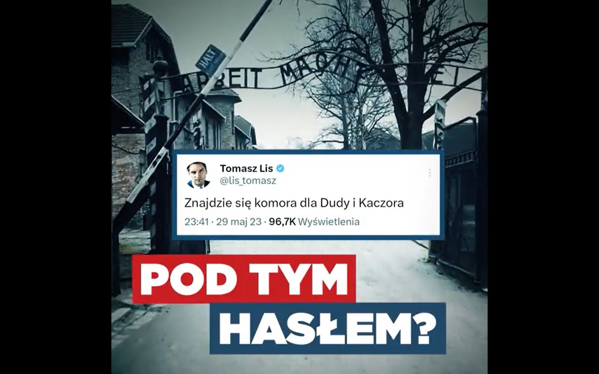 OŚWIĘCIM. Prezydent Janusz Chwierut oponuje treść najnowszego spotu PiS