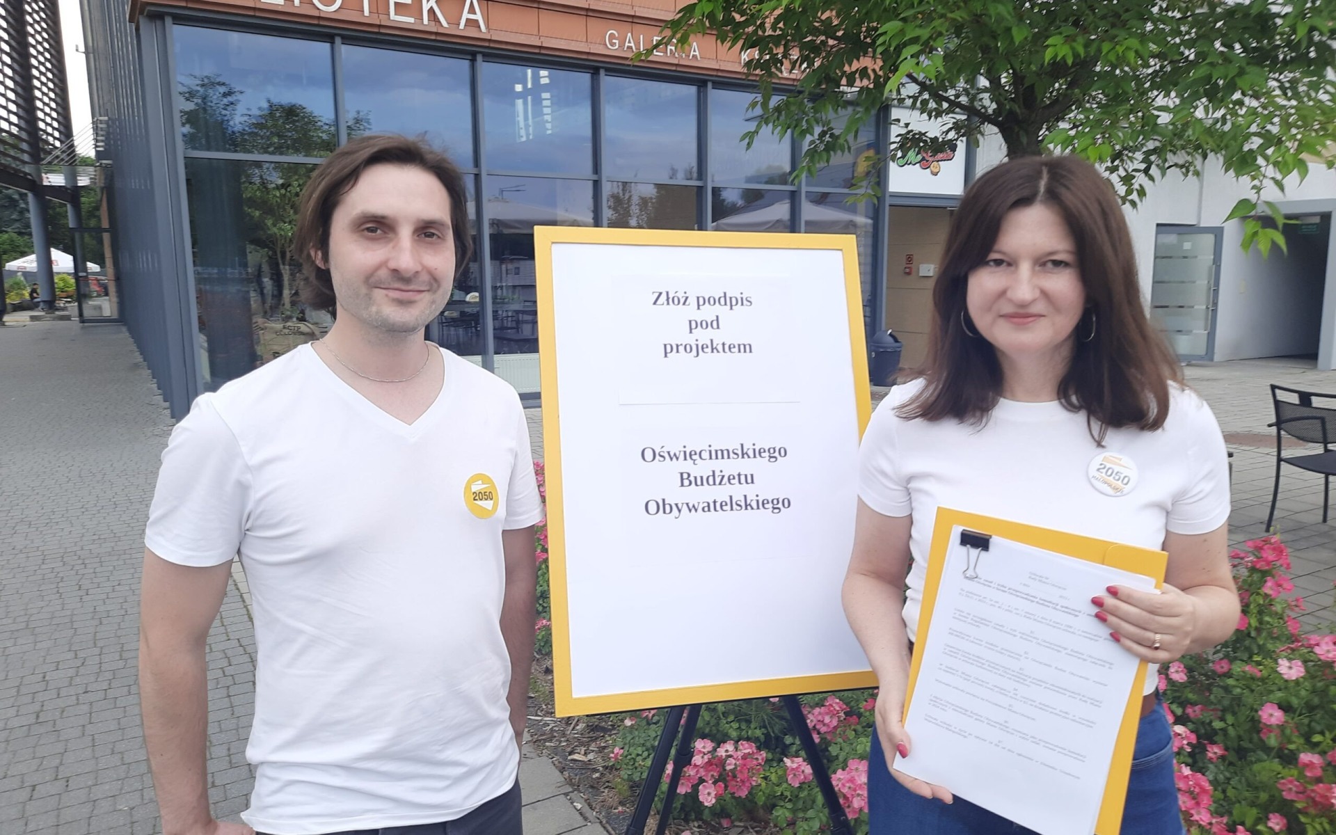 OŚWIĘCIM. Kolejni mieszkańcy zbierali podpisy pod budżetem obywatelskim