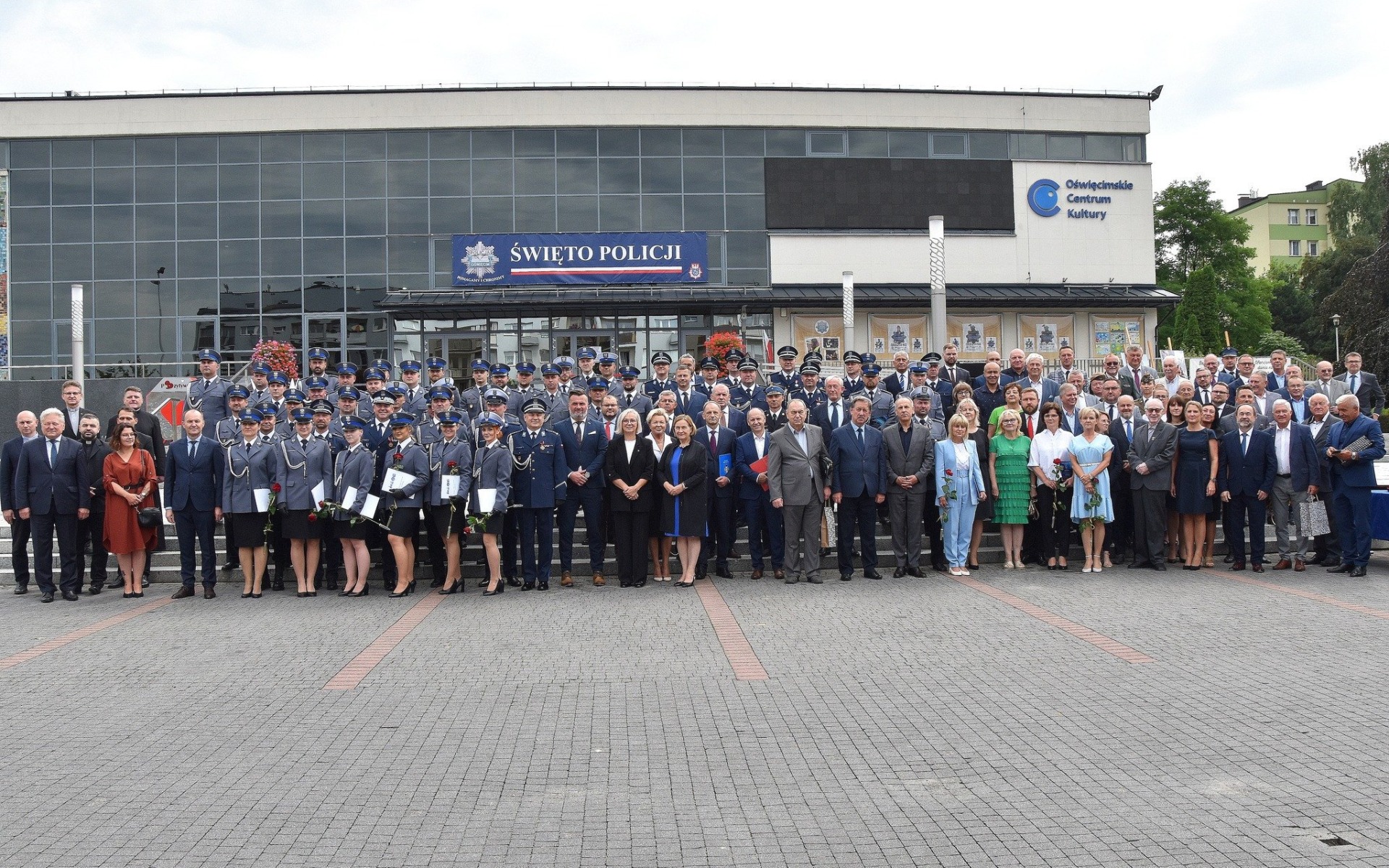 OŚWIĘCIM. Pomagać i chronić. Powiatowe uroczystości z okazji Święta Policji