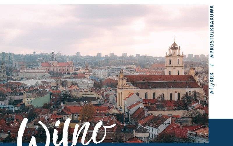 KRAKÓW. Wilno w nowej siatce połączeń z Kraków Airport