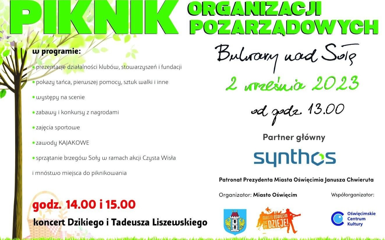 OŚWIĘCIM. W sobotę 2 września XVII Piknik Organizacji Pozarządowych