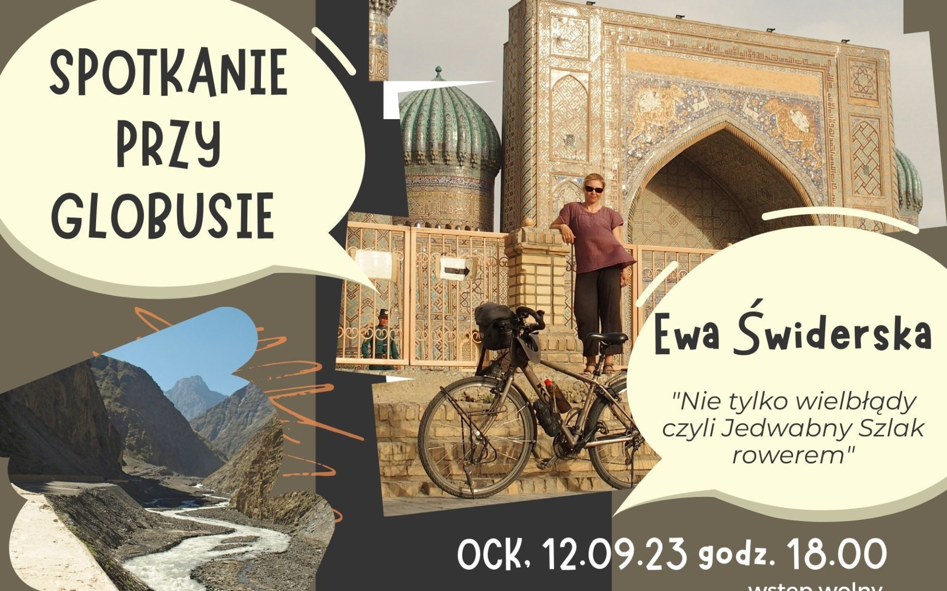 OŚWIĘCIM. Nie tylko wielbłądy czyli Jedwabny szlak rowerem