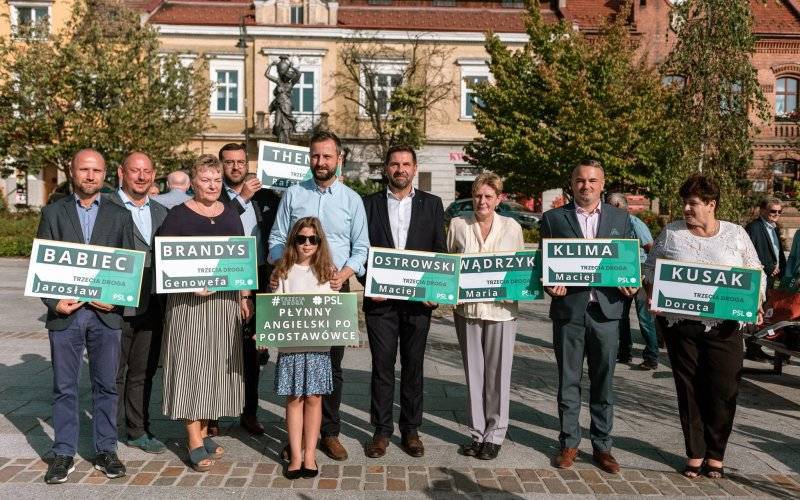 OŚWIĘCIM. Prezentacja kandydatów Trzeciej Drogi, na liście mieszkańcy powiatu oświęcimskiego