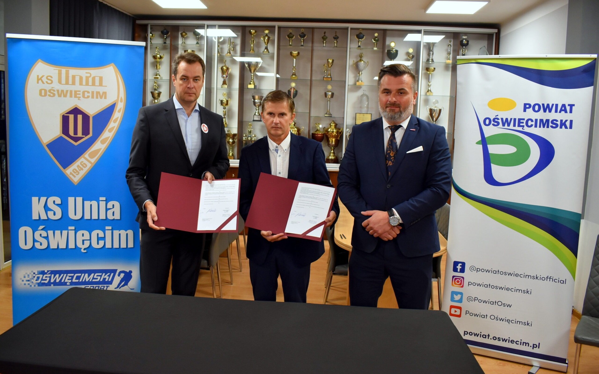 POWIAT. Wsparcie Re-Plast Unii Oświęcim przez Powiat Oświęcimski