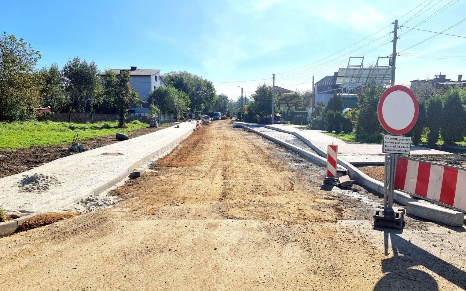 POWIAT. Trwają prace przy budowie zachodniej obwodnicy Kęt z Rządowego Funduszu Polski Ład