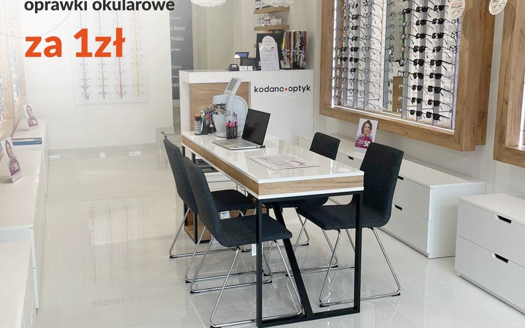 Wielkie Otwarcie KODANO Optyk w Oświęcimiu! Wszystkie oprawki okularowe za 1zł!