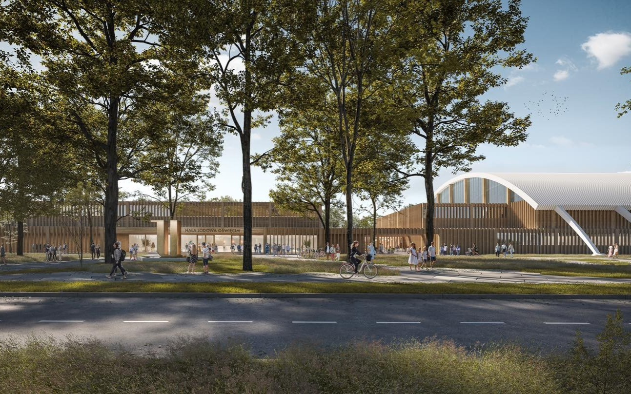 OŚWIĘCIM. Tak wygląda zwycięska koncepcja na modernizację miejskiego lodowiska