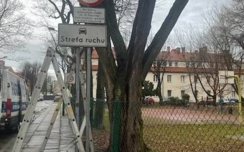OŚWIĘCIM. Zakaz nie dotyczy mieszkańców osiedla rtm. Witolda Pileckiego