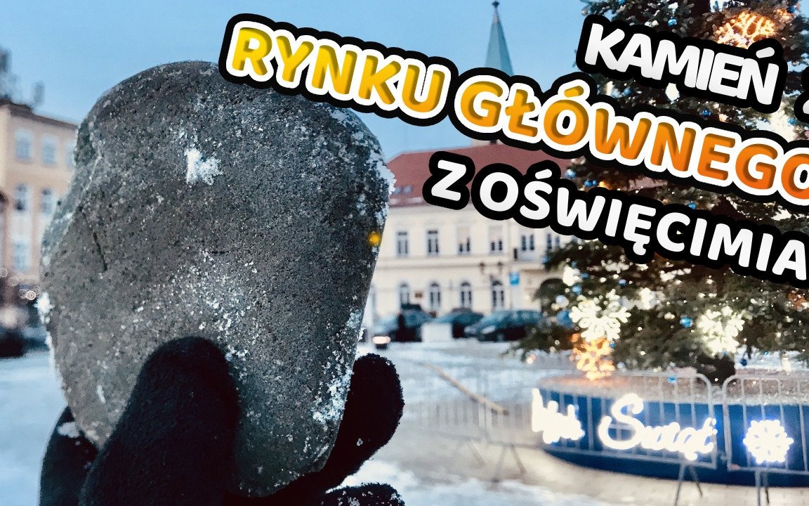 POWIAT. Wylicytuj kamień z Rynku Głównego z Oświęcimia. „Tu wszystko gra! ok!”