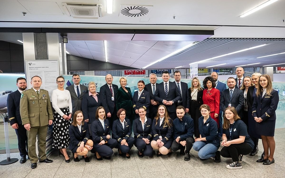REGION. 60 lat temu na lotnisku Kraków Airport wylądował pierwszy pasażerski samolot