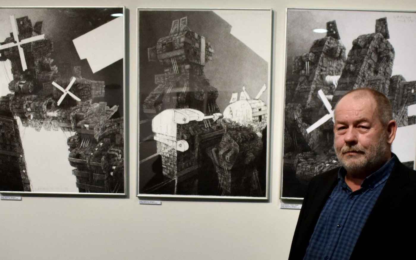 OŚWIĘCIM. Rysunki oświęcimskiego artysty trafiły do niemieckiej kolekcji Bayer