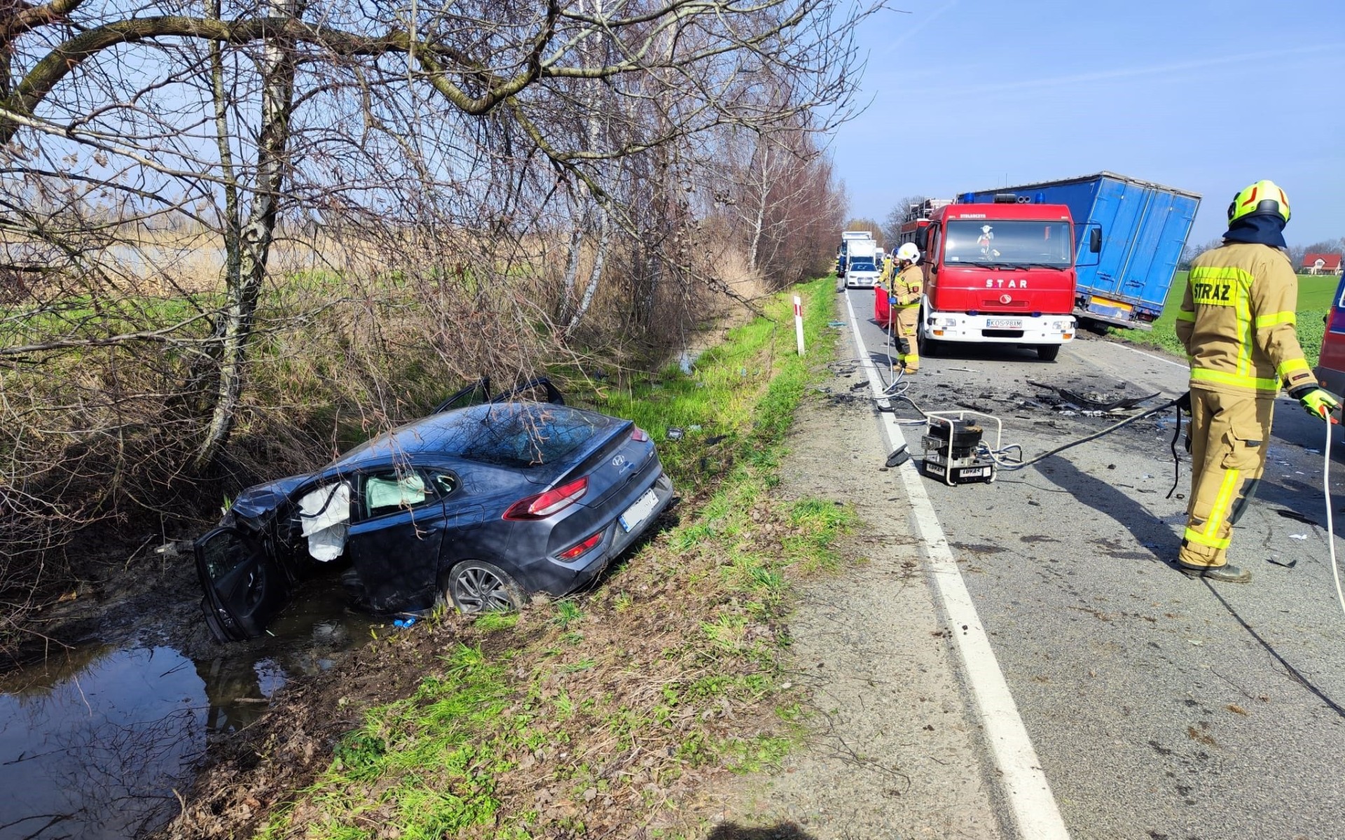 ZATOR. Zderzenia samochodu osobowego z samochodem ciężarowym