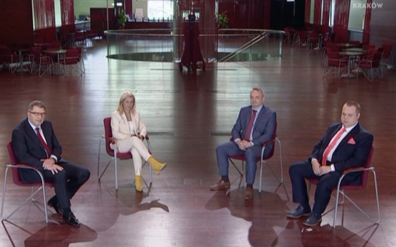 OŚWIĘCIM. Kandydaci na urząd prezydenta Oświęcimia zmierzyli się w debacie telewizyjnej