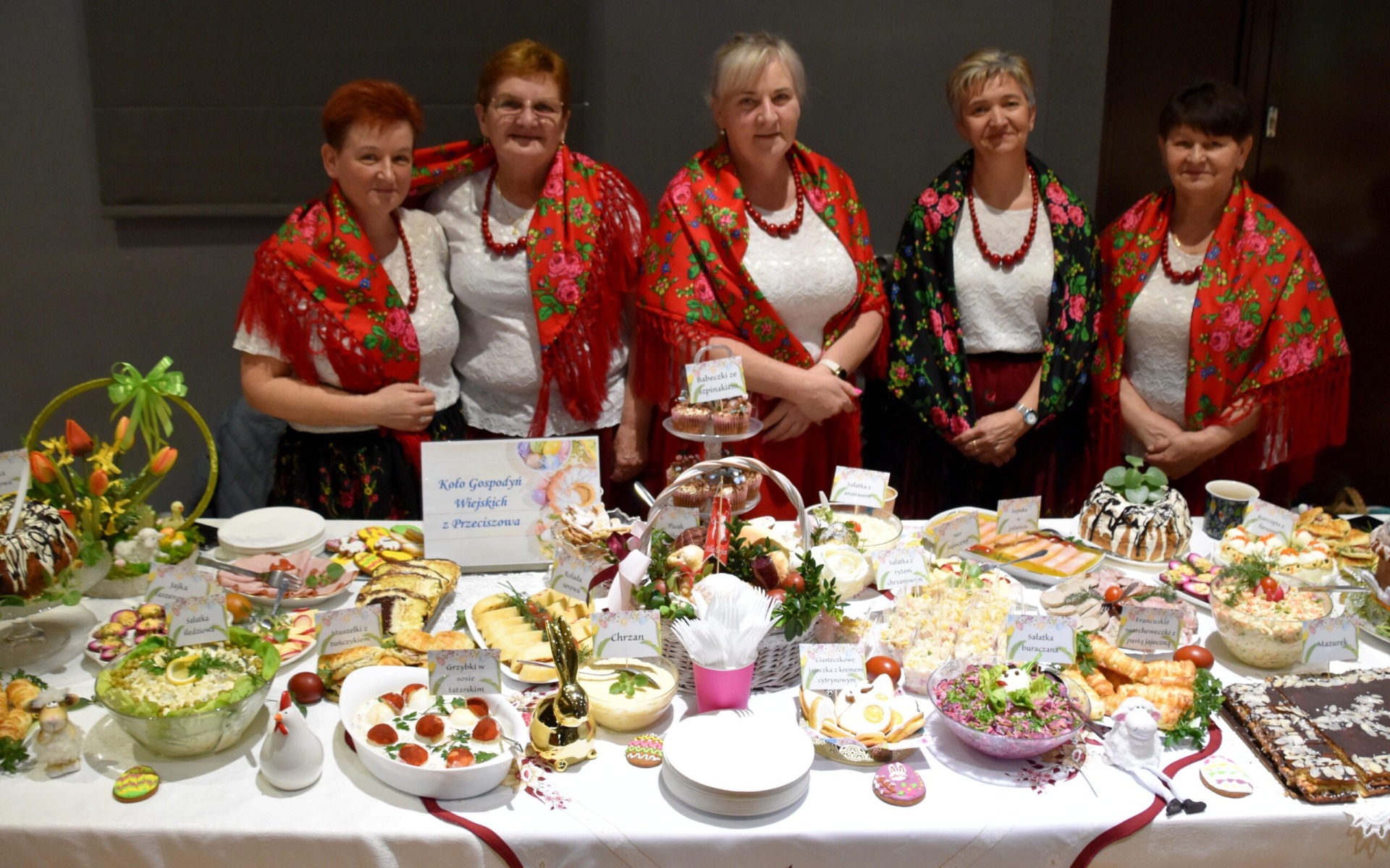 OŚWIĘCIM. Powiatowy Przegląd Stołów Wielkanocnych w Polance Wielkiej