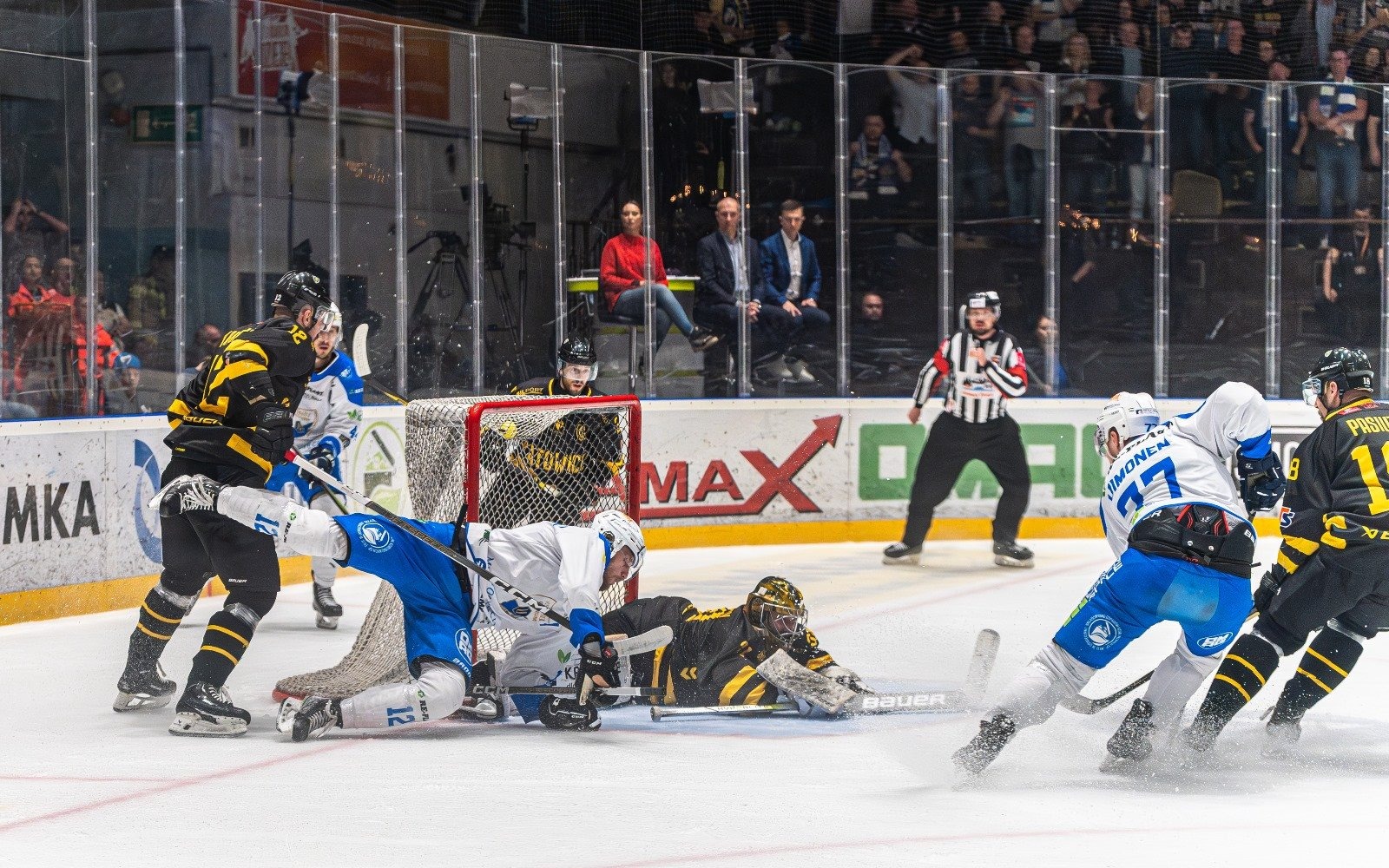 OŚWIĘCIM. Grad goli i wielkie emisje, hokeiści Re-Plast Unii Oświęcim nadal z szansą na mistrzostwo