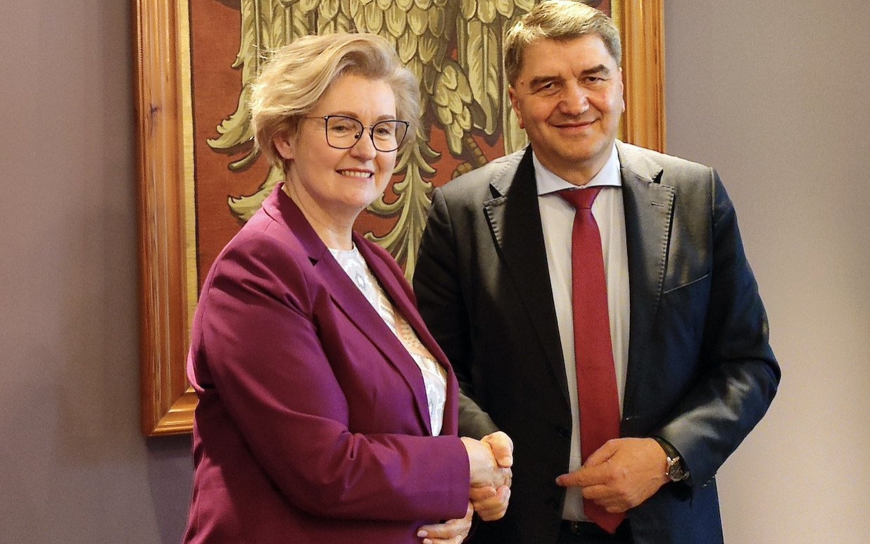 OŚWIĘCIM. Wicewojewoda Elżbieta Achinger spotkała się z prezydentem Oświęcimia