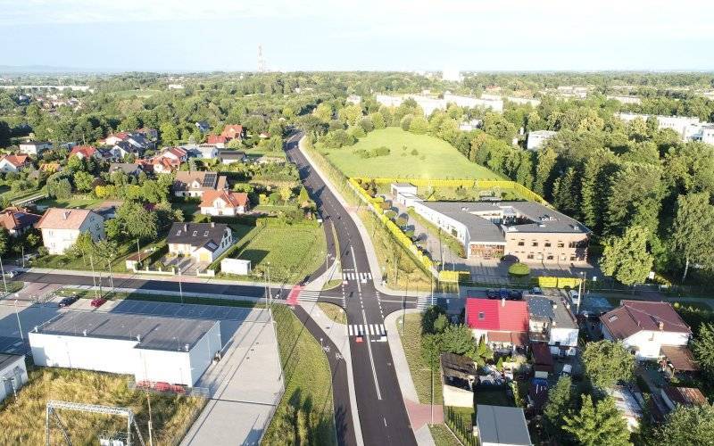 Otwarcie nowej ulicy Krasińskiego w Oświęcimiu