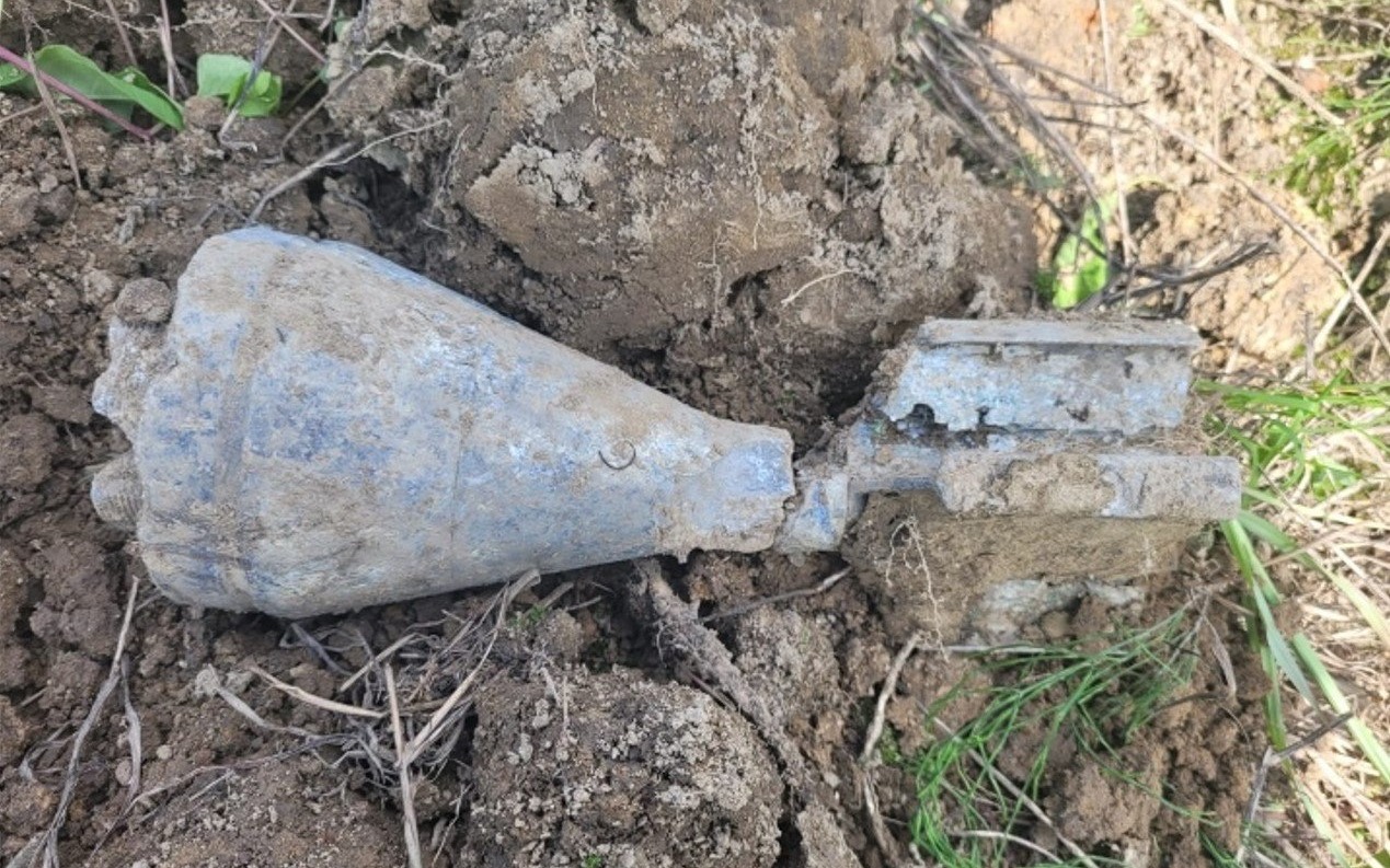 W Kętach policjanci przez dobę strzegli niewybuchu z zzasów II wojny światowej