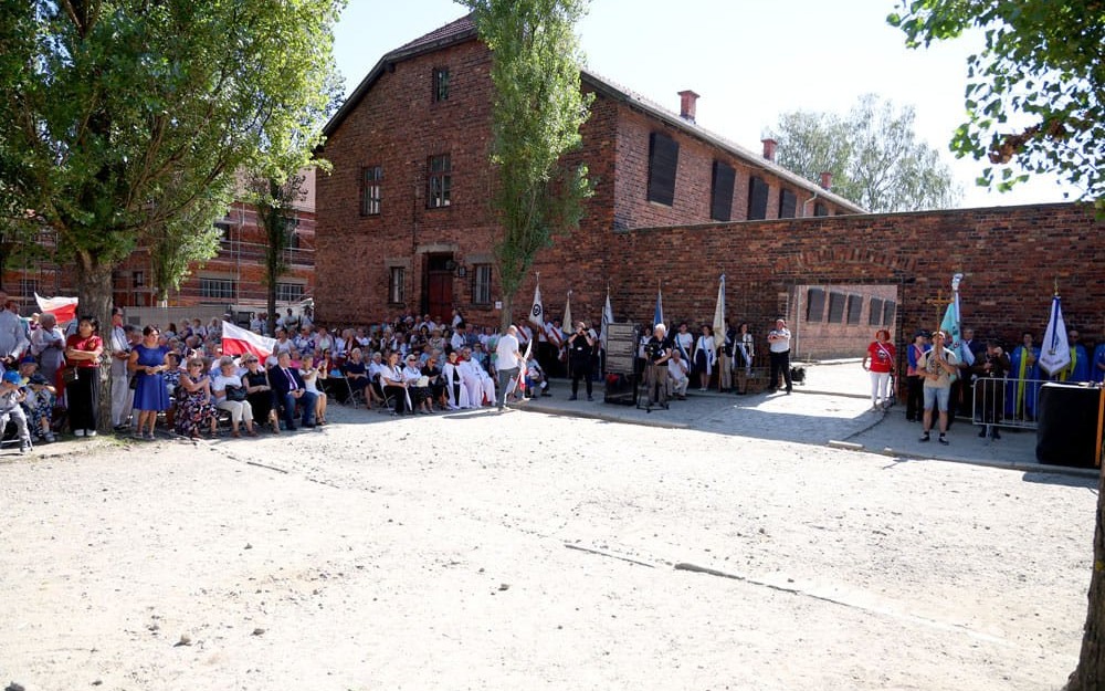 83. rocznica śmierci o. Maksymiliana Kolbe w Auschwitz