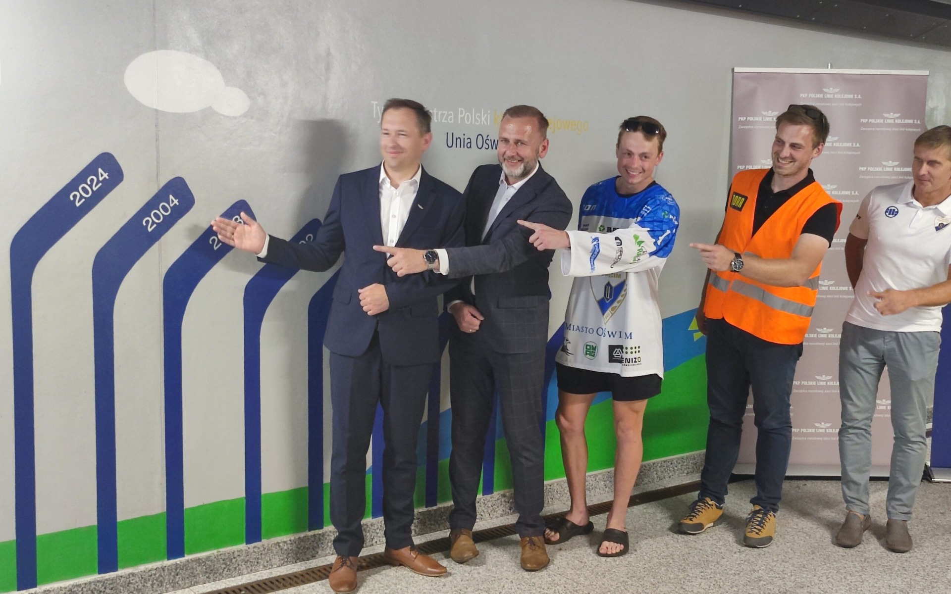 Mural upamiętnia sukces hokeistów Re-Plast Unia Oświęcim