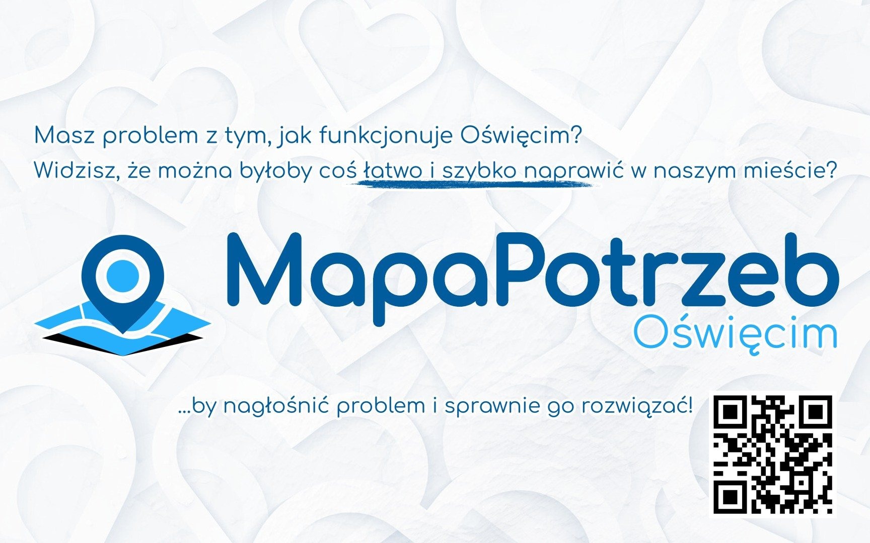 Mapa Potrzeb mieszkańców miasta. Zgłaszajcie swoje pomysły!