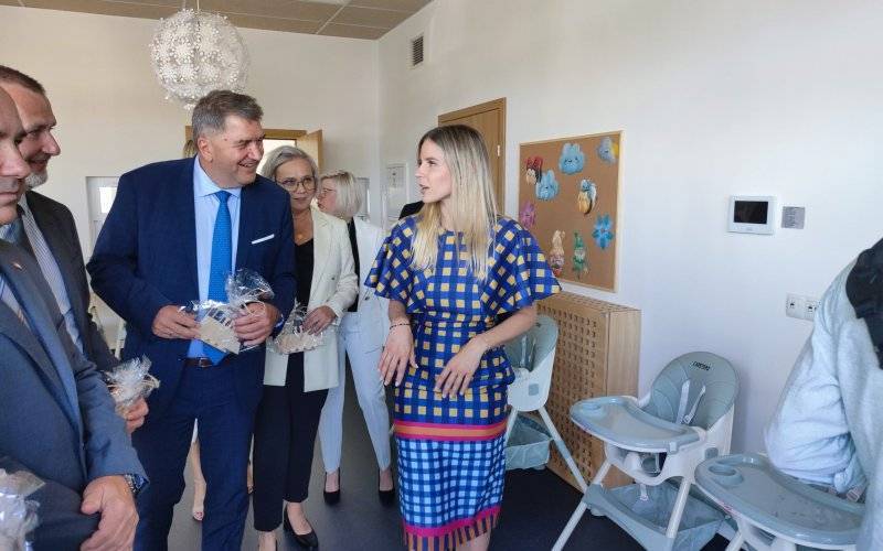 Nowy żłobek i przedszkole na osiedlu Stare Stawy w Oświęcimiu oficjalnie otwarte