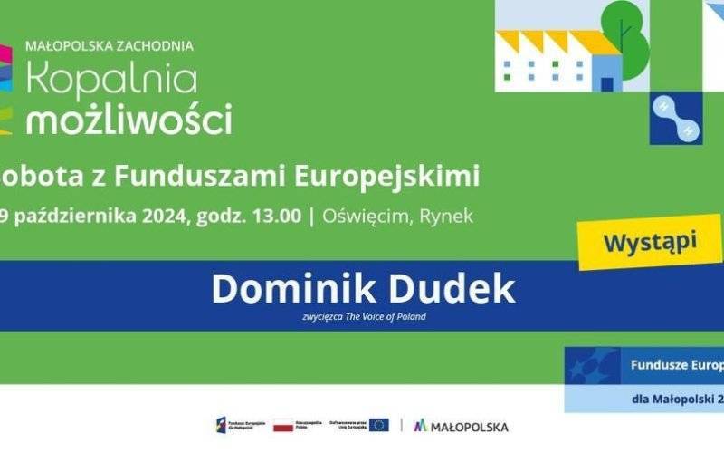 „Małopolska Zachodnia – kopalnia możliwości”: Rodzinny piknik z występem Dominika Dudka już 19 października!