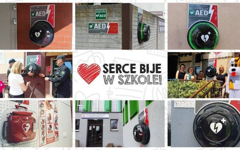 Twoja pomoc może uratować życie! Włącz się w zbiórkę na AED dla Szkoły Podstawowej nr 8 w Oświęcimiu