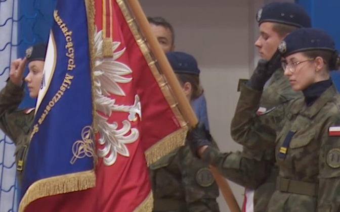 Ślubowanie kadetów w powiatowym „Chemiku” [WIDEO]