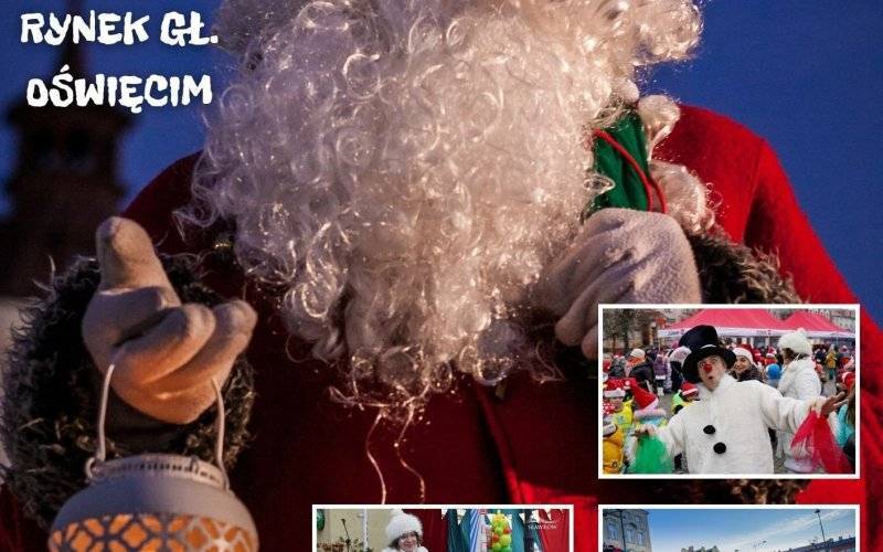 Magiczne spotkanie z Mikołajem i zaświecenie choinki w Oświęcimiu