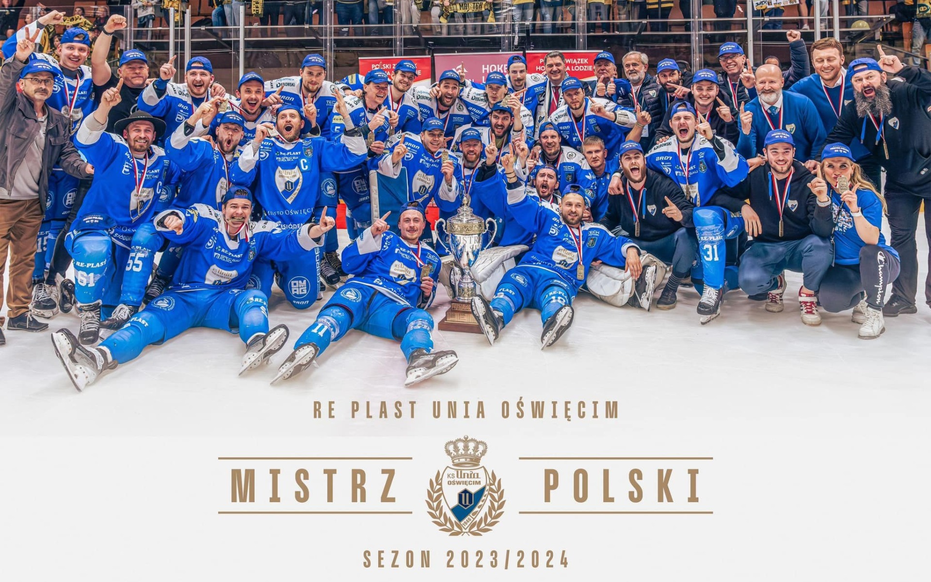 Re-Plast Unia Oświęcim triumfuje po raz czwarty z rzędu w TAURON Hokej Lidze