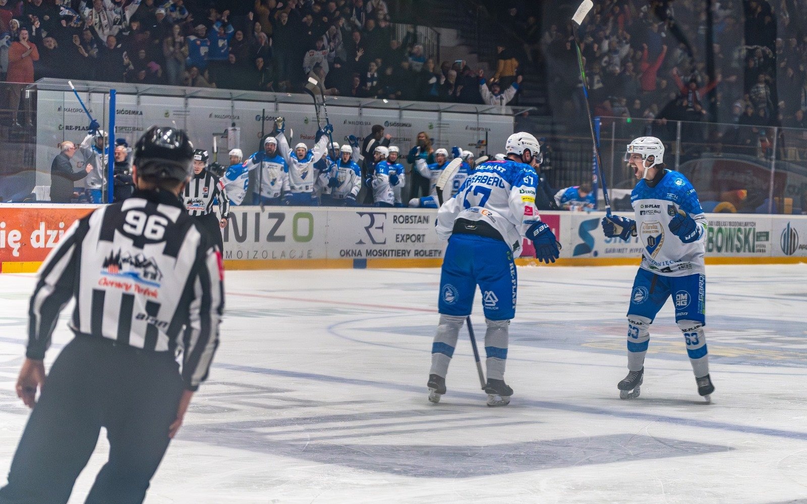 Szóste zwycięstwo z rzędu hokeistów Re-Plast Unii Oświęcim!