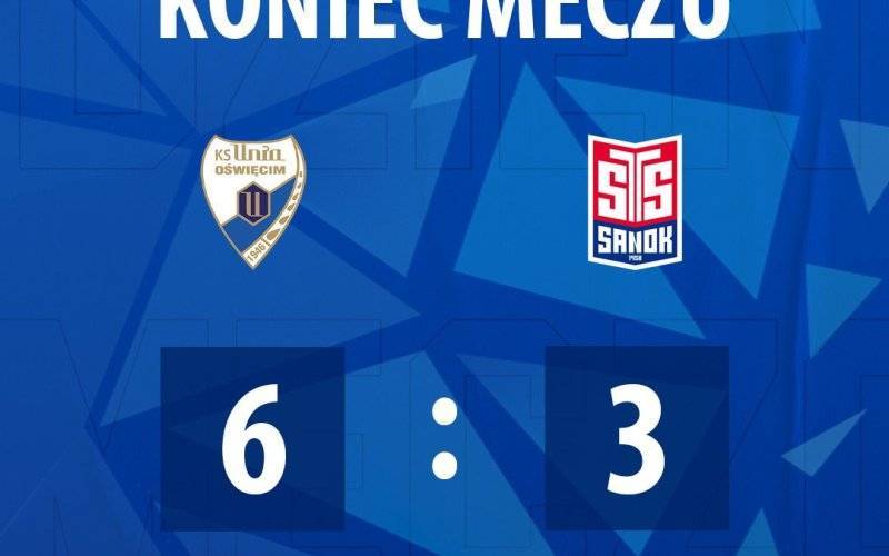 Re-Plast Unia Oświęcim pokonuje Texom STS Sanok 6:3