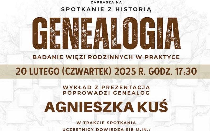 Stwórz z nami drzewo genealogiczne – Muzeum Pamięci Mieszkańców Ziemi Oświęcimskiej