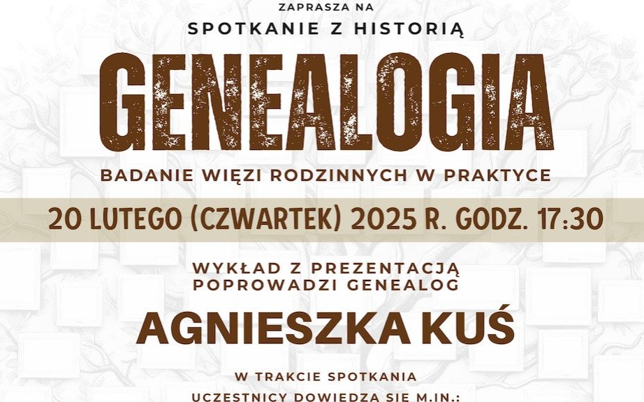 Stwórz z nami drzewo genealogiczne – Muzeum Pamięci Mieszkańców Ziemi Oświęcimskiej