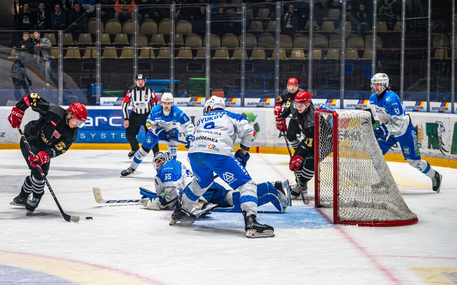 Re-Plast Unia Oświęcim wygrywa drugi mecz ćwierćfinału play-off! Pewne zwycięstwo nad Comarch Cracovią