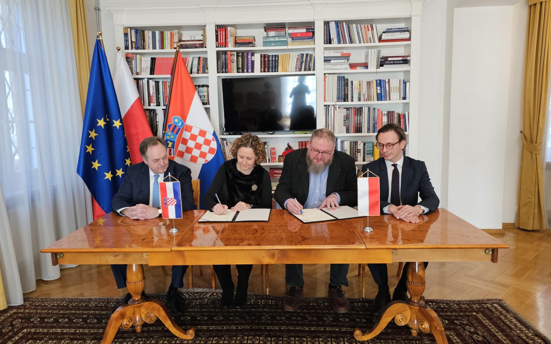 Chorwacja przekazuje 230 tys. euro na rzecz Fundacji Auschwitz-Birkenau