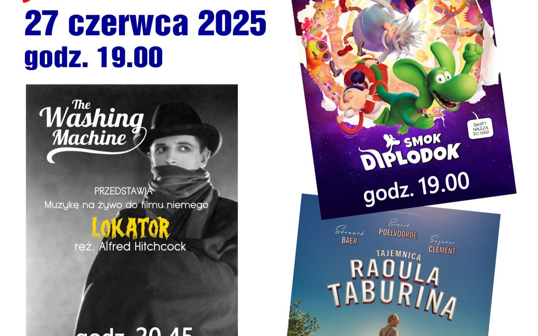 Noc Kultury 2025 w Oświęcimiu: Kino plenerowe z muzyką na żywo i darmowym popcornem