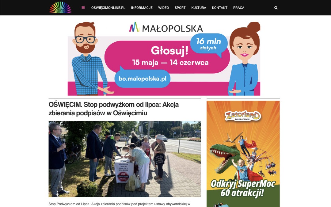 Wypadek na Spacerowej w Kętach! Sprawcy uciekli, rowerzysta z poważnymi obrażeniami