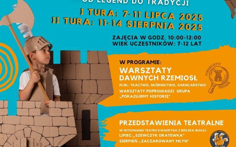 Wakacyjne warsztaty dla dzieci w Muzeum Pamięci Mieszkańców Ziemi Oświęcimskiej