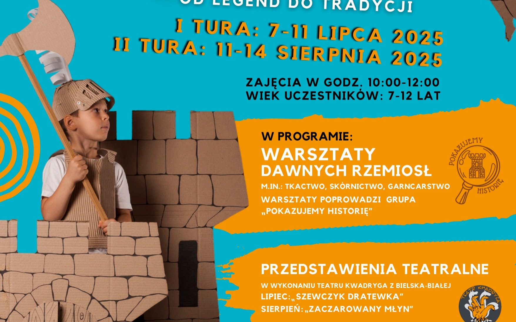 Wakacyjne warsztaty dla dzieci w Muzeum Pamięci Mieszkańców Ziemi Oświęcimskiej