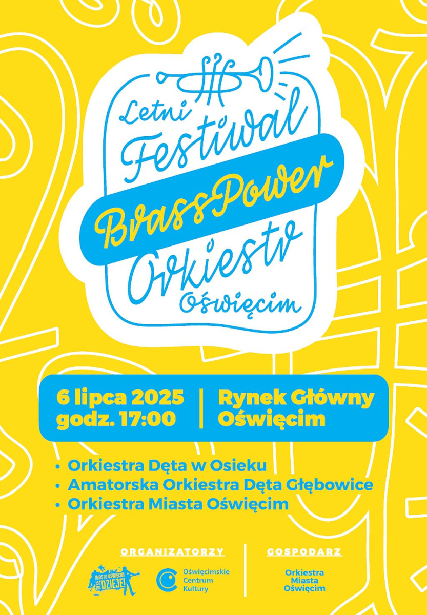 BrassPower 2025 – muzyczne święto orkiestr dętych na Rynku w Oświęcimiu