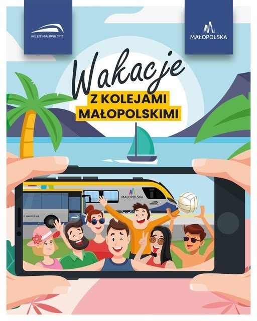 Nowa wakacyjna oferta Kolei Małopolskich! Tanie bilety rodzinne codziennie od 28 czerwca