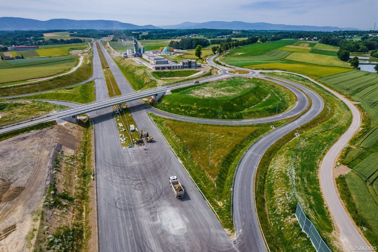 Tak wygląda nowa S1 z Bielska-Białej do Oświęcimia! Zobacz zdjęcia z drona