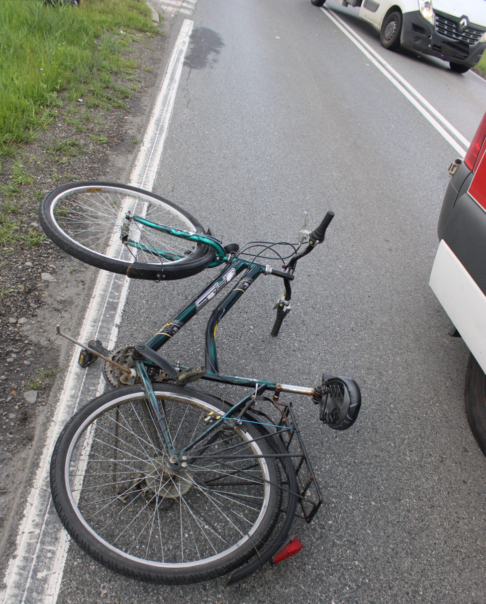 Nietrzeźwy rowerzysta potrącony w Grojcu. Miał 3 promile alkoholu