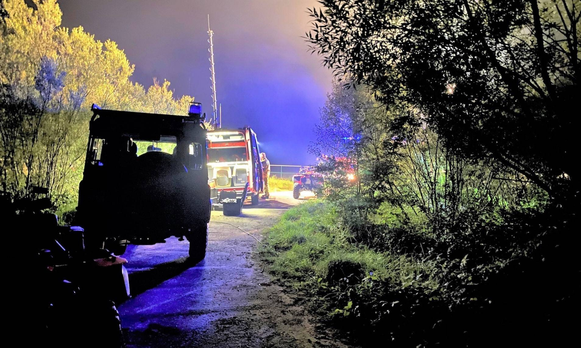 Nocna akcja służb w gminie Kęty. Uratowano życie 34-latka