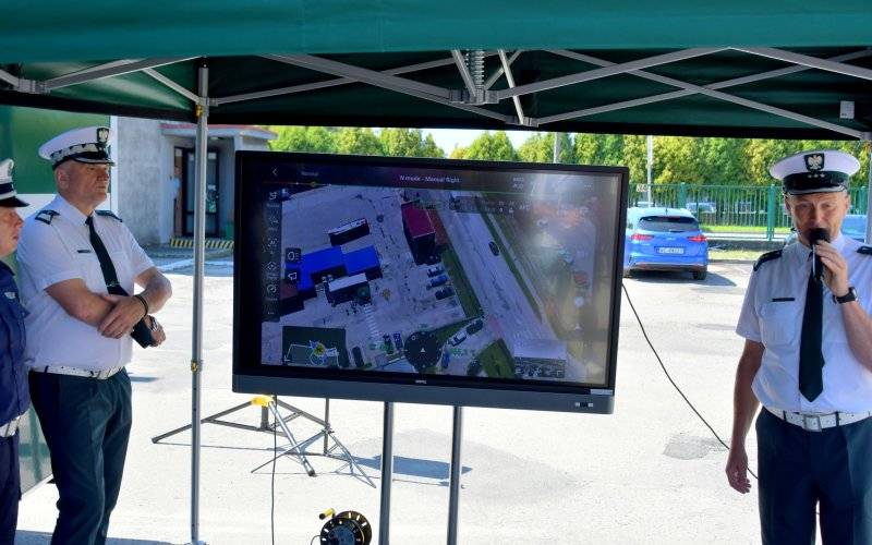 Dron i kontrole z powietrza! Inspekcja Transportu Drogowego w Oświęcimiu ma nowe narzędzie